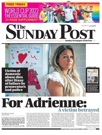 The Sunday Post (Central Edition) - 20 Nov. 2022