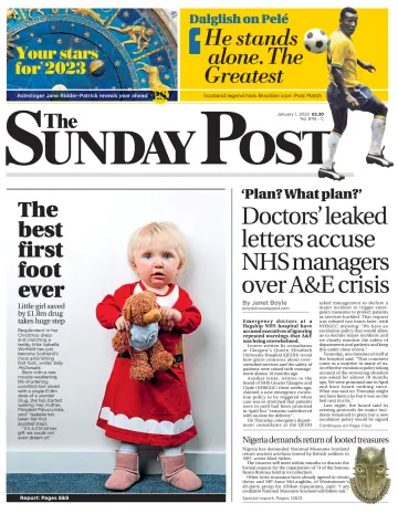 The Sunday Post (Central Edition) - 01 Jan. 2023