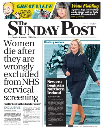 The Sunday Post (Central Edition) - 04 feb 2024
