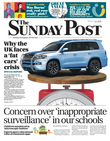 The Sunday Post (Central Edition) - 11 Chwef 2024