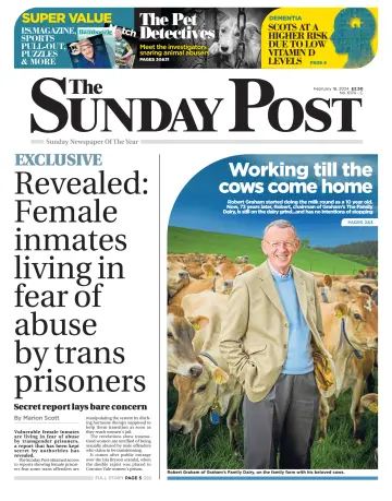 The Sunday Post (Central Edition) - 18 Chwef 2024