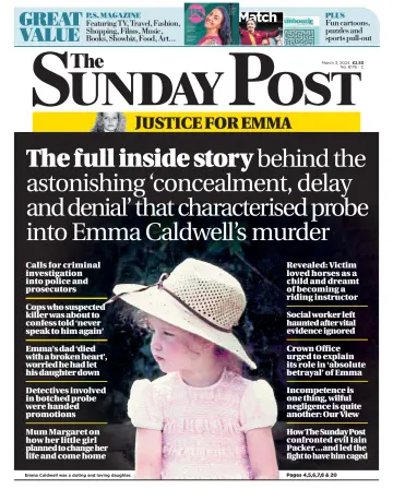 The Sunday Post (Central Edition) - 3 Maw 2024