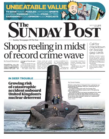 The Sunday Post (Central Edition) - 21 4月 2024