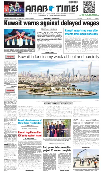 Arab Times - 3 May 2024
