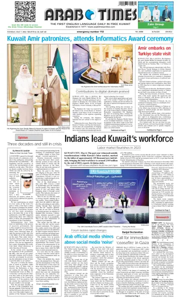 Arab Times - 7 May 2024