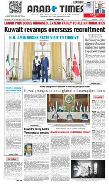 Arab Times - 08 May 2024