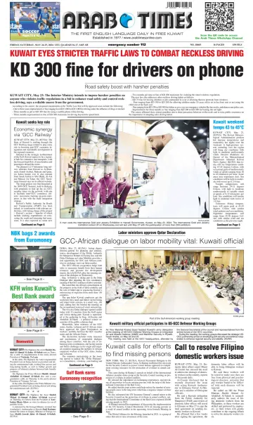 Arab Times - 24 May 2024
