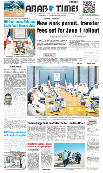 Arab Times - 29 May 2024