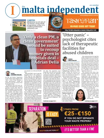 The Malta Independent on Sunday - 5 Nov 2023