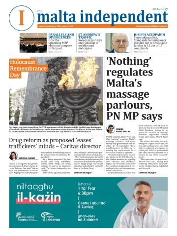 The Malta Independent on Sunday - 28 jan. 2024