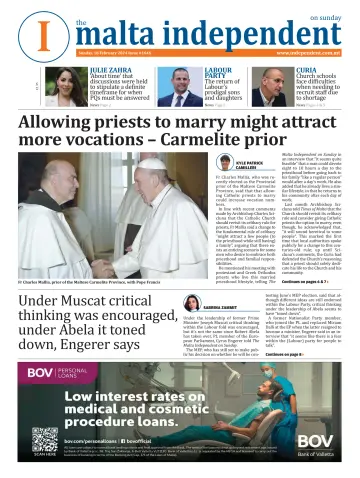 The Malta Independent on Sunday - 18 二月 2024