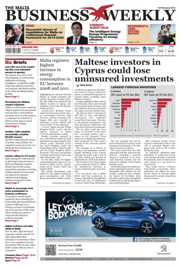 The Malta Business Weekly - 14 Feb 2013