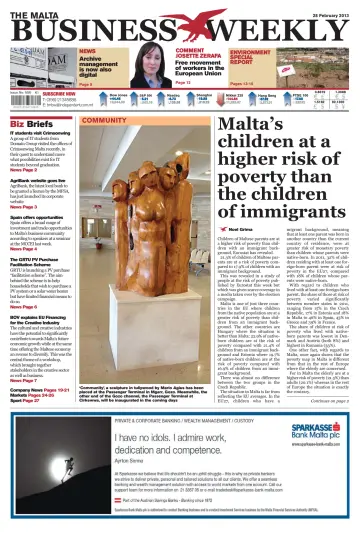The Malta Business Weekly - 28 Feb 2013