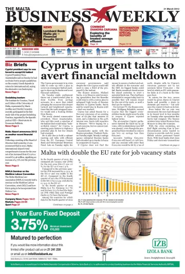 The Malta Business Weekly - 21 Mar 2013