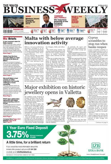The Malta Business Weekly - 28 Mar 2013