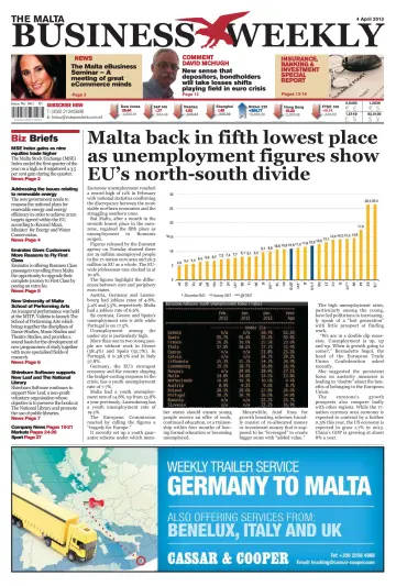 The Malta Business Weekly - 4 Apr 2013