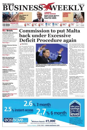 The Malta Business Weekly - 30 May 2013