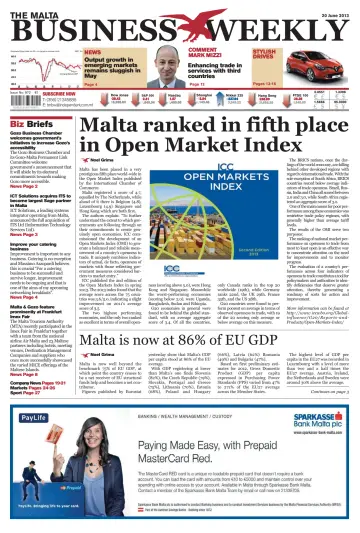 The Malta Business Weekly - 20 Jun 2013