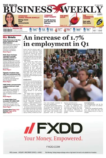 The Malta Business Weekly - 27 Jun 2013