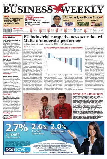 The Malta Business Weekly - 26 Sep 2013