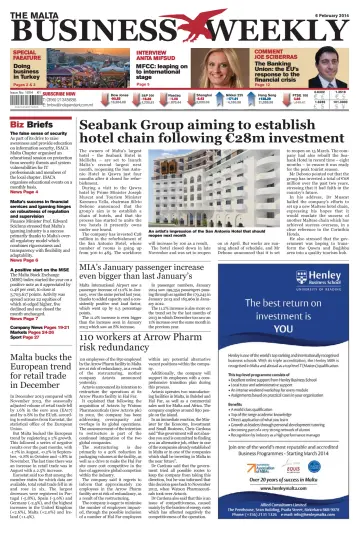 The Malta Business Weekly - 6 Feb 2014