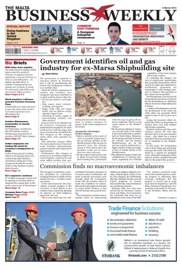 The Malta Business Weekly - 6 Mar 2014