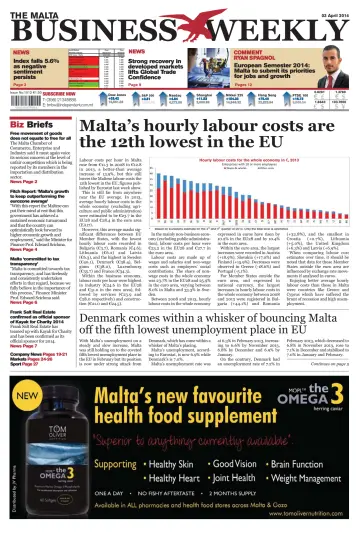 The Malta Business Weekly - 3 Apr 2014