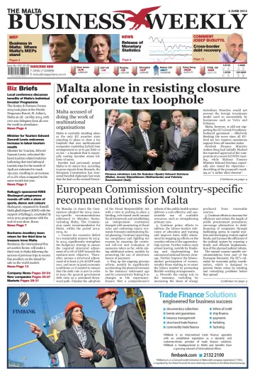 The Malta Business Weekly - 5 Jun 2014