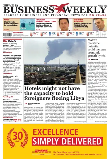 The Malta Business Weekly - 31 Jul 2014