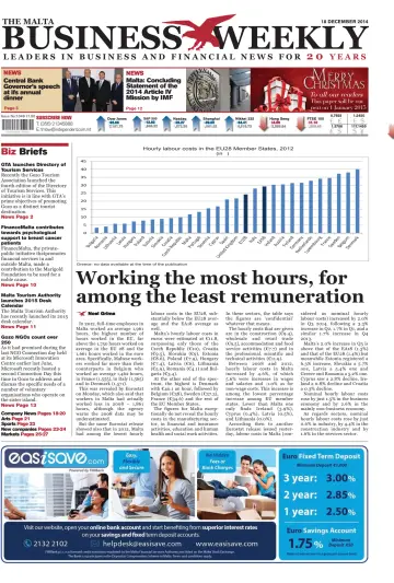 The Malta Business Weekly - 18 Dec 2014