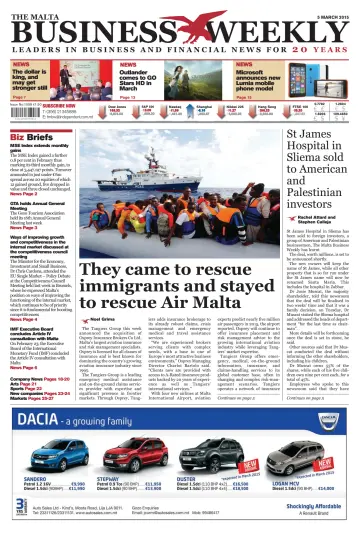 The Malta Business Weekly - 5 Mar 2015