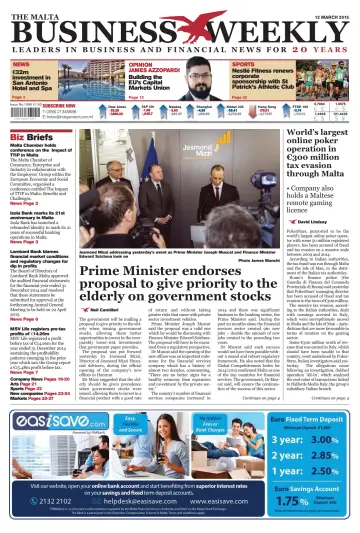 The Malta Business Weekly - 12 Mar 2015