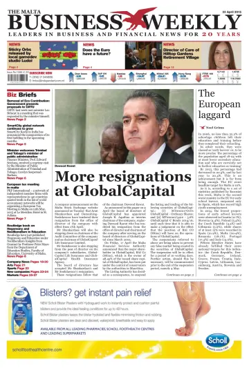 The Malta Business Weekly - 23 Apr 2015