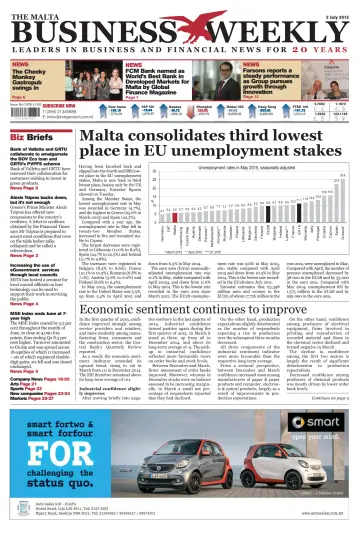 The Malta Business Weekly - 2 Jul 2015