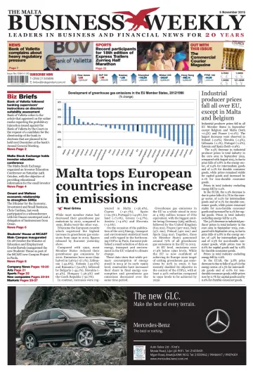 The Malta Business Weekly - 5 Nov 2015
