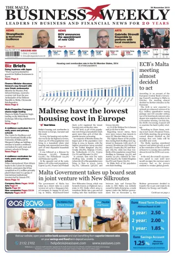 The Malta Business Weekly - 26 Nov 2015