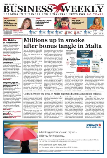 The Malta Business Weekly - 17 Mar 2016