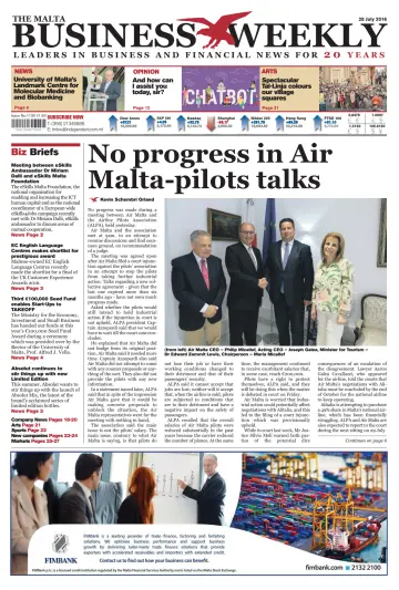 The Malta Business Weekly - 28 Jul 2016
