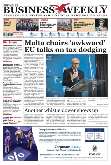 The Malta Business Weekly - 25 May 2017