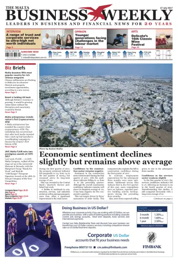 The Malta Business Weekly - 27 Jul 2017