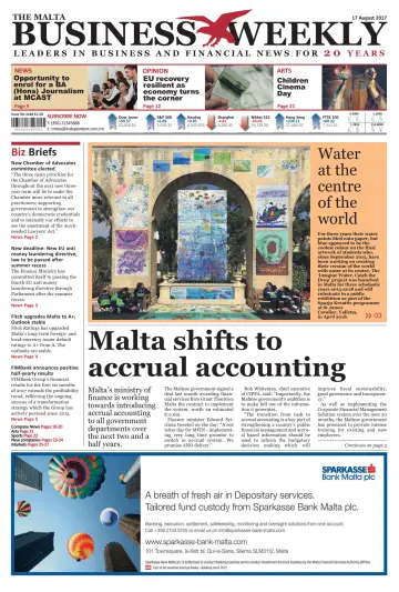 The Malta Business Weekly - 17 Aug 2017