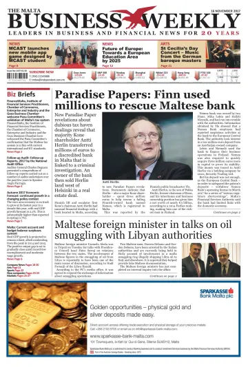 The Malta Business Weekly - 16 Nov 2017