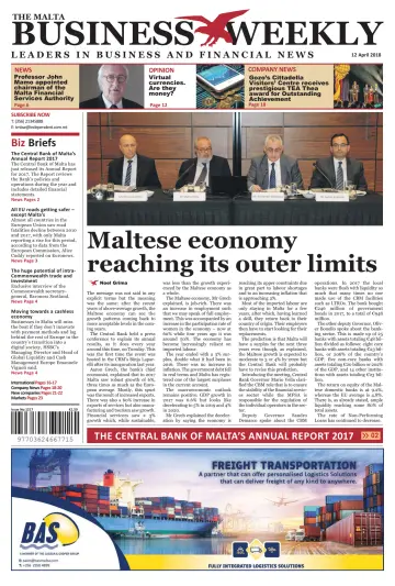 The Malta Business Weekly - 12 Apr 2018