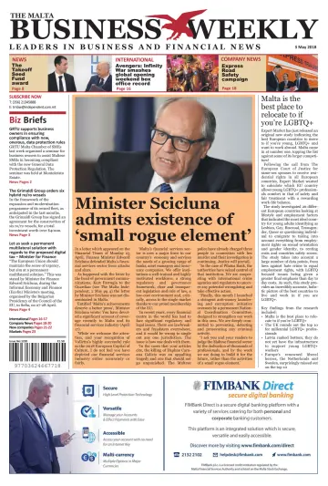 The Malta Business Weekly - 3 May 2018
