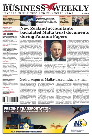 The Malta Business Weekly - 10 May 2018
