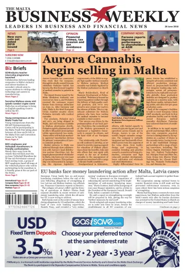 The Malta Business Weekly - 28 Jun 2018