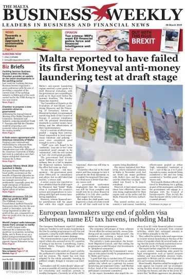 The Malta Business Weekly - 28 Mar 2019