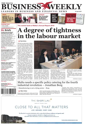The Malta Business Weekly - 25 Apr 2019
