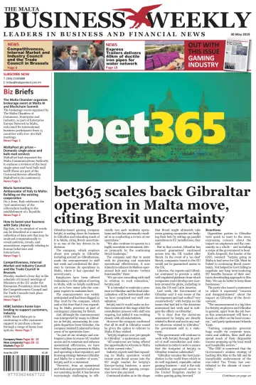 The Malta Business Weekly - 30 May 2019