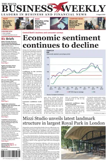The Malta Business Weekly - 1 Aug 2019